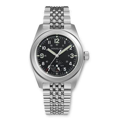 Outrider Professional Mecaquartz 38 Field Watch – Black