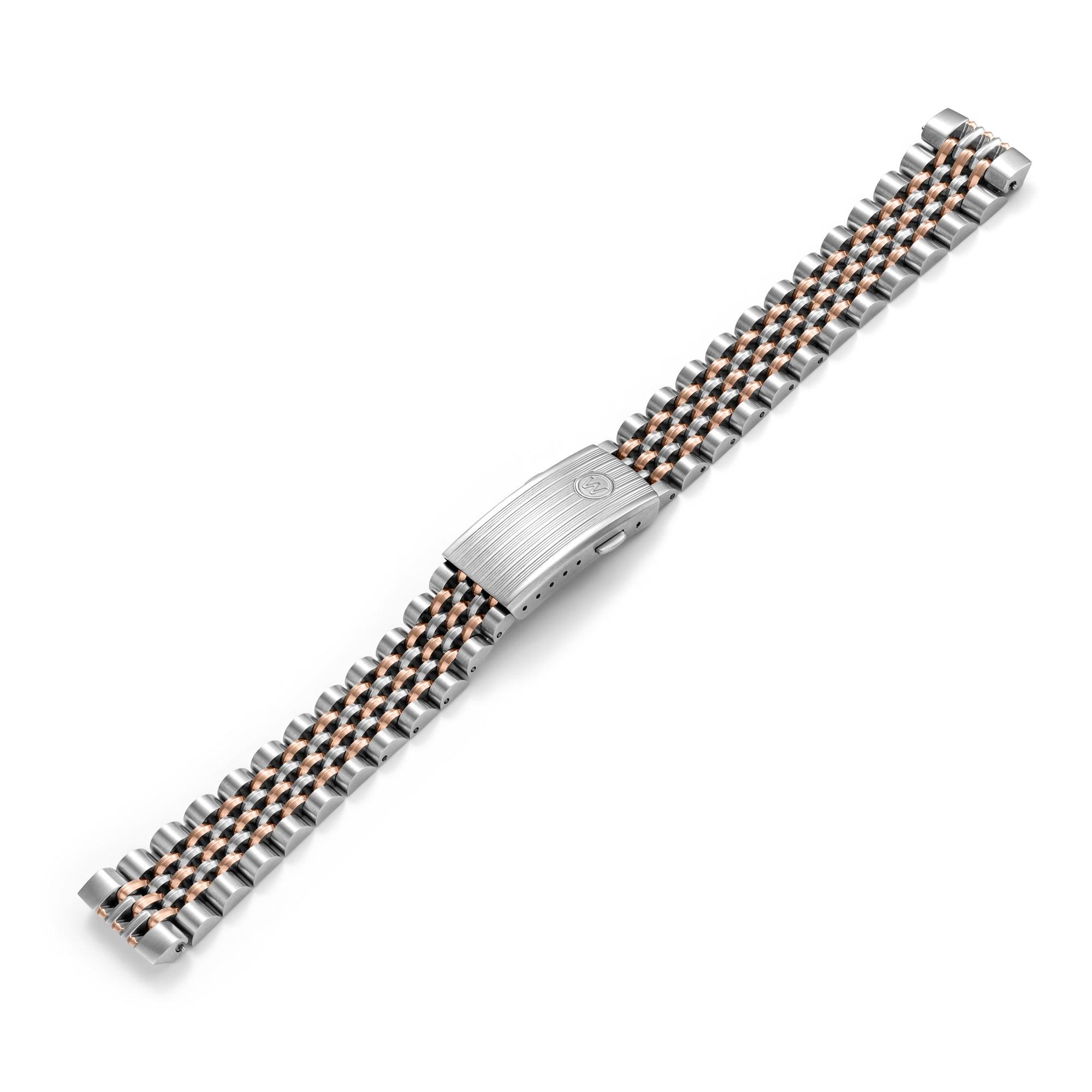Beads of Rice Bracelet Two-Tone 20mm – Wolbrook Watches