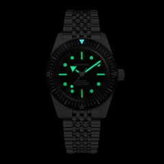 Skindiver Automatic Dive Watch - 38 mm - Old Radium Lume