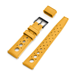 Yellow "Rally" Tropic Rubber Strap
