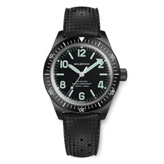 Skindiver Automatic Watch - Green Lum & Black PVD