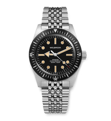 Skindiver Automatic Dive Watch - 38 mm - Old Radium Lume