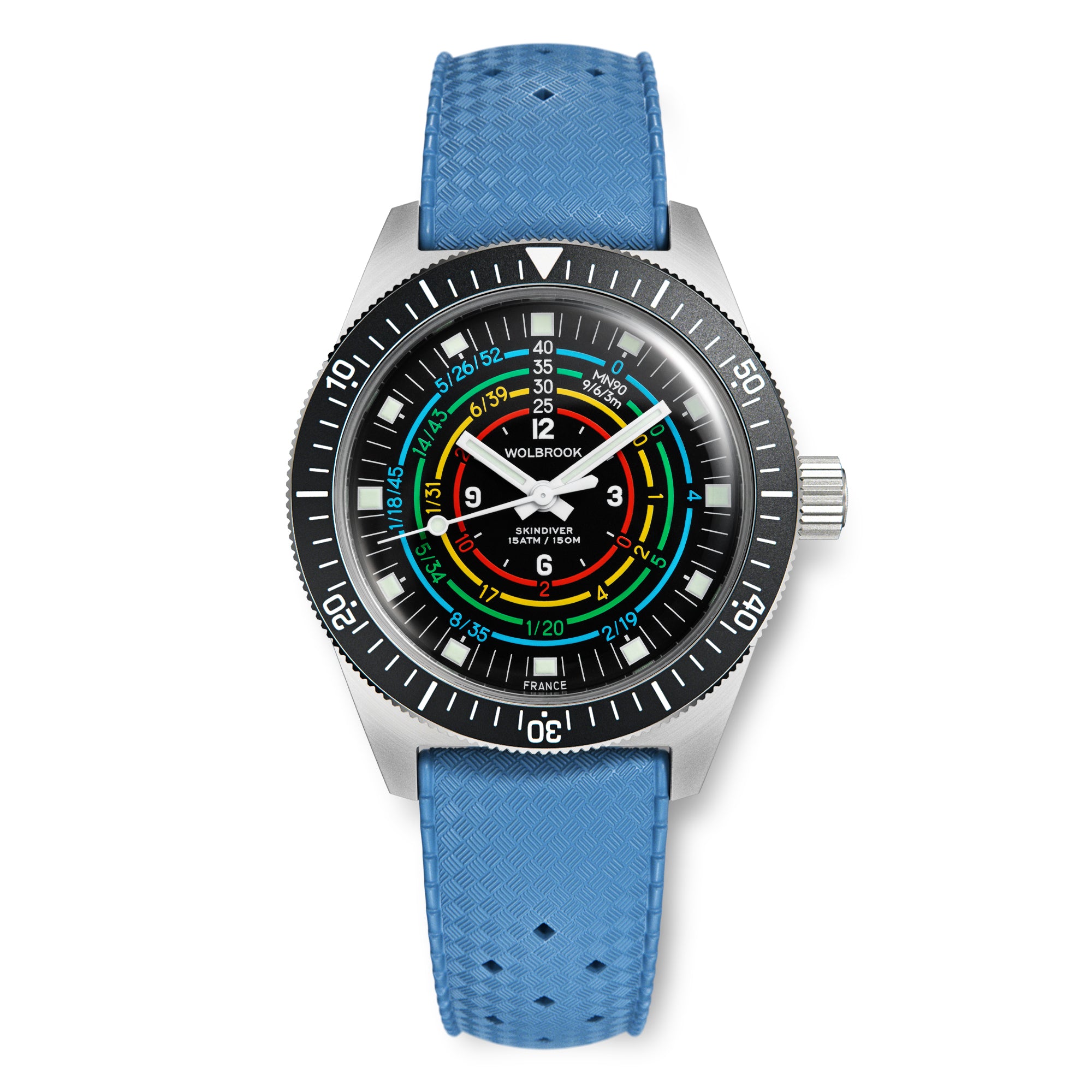 Skindiver Decompression Automatic Watch MN90 – Wolbrook Watches
