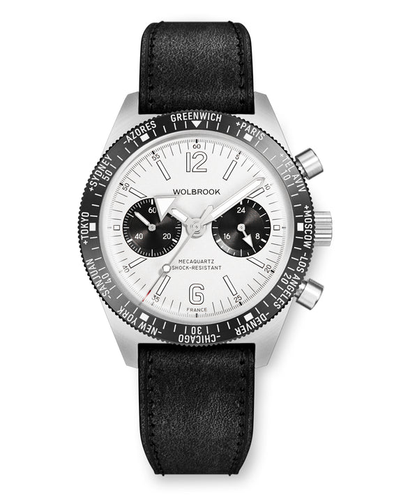 Skindiver WT Chrono-Mecaquartz Panda Chronograph