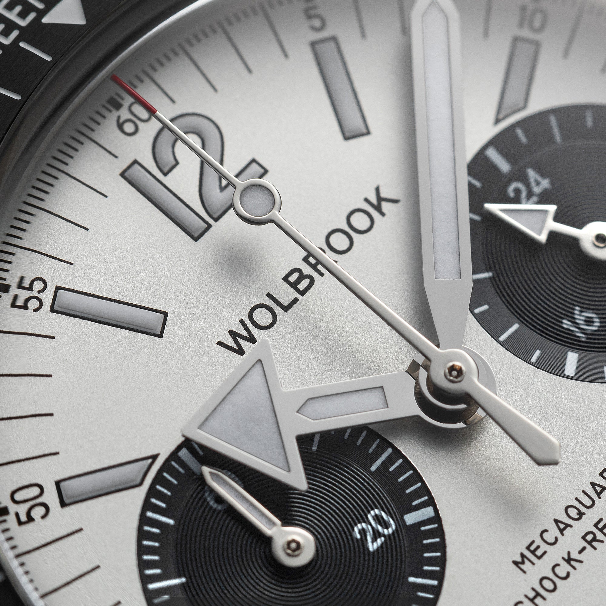 Skindiver WT Chrono-Mecaquartz Panda Chronograph