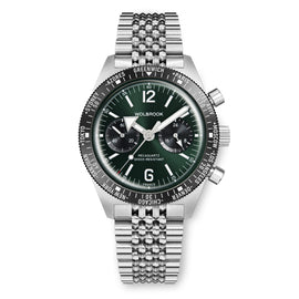 Skindiver WT Chrono-Mecaquartz Green Chronograph