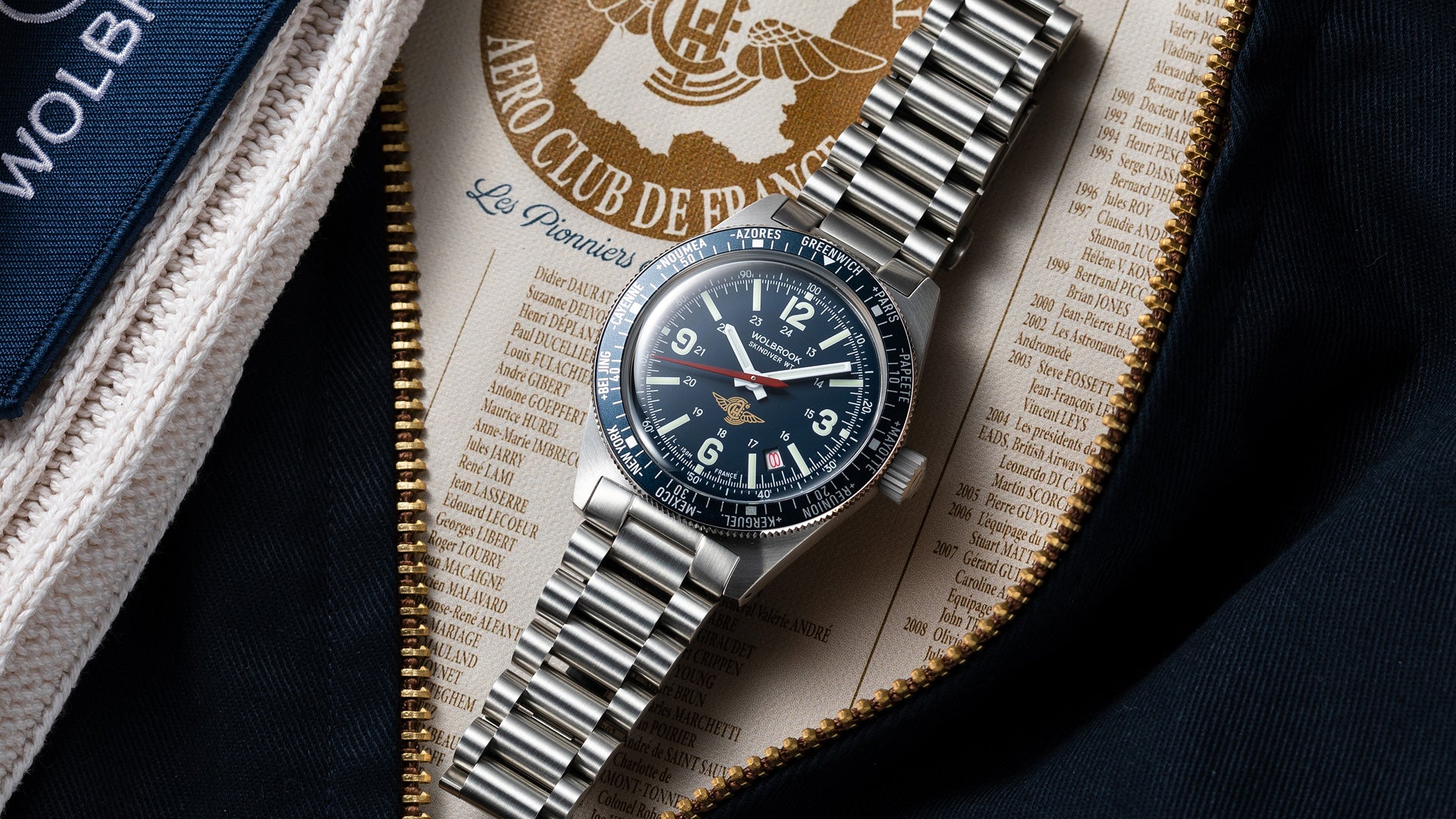 Wolbrook Mechanical Watches Assembled in France since 1949