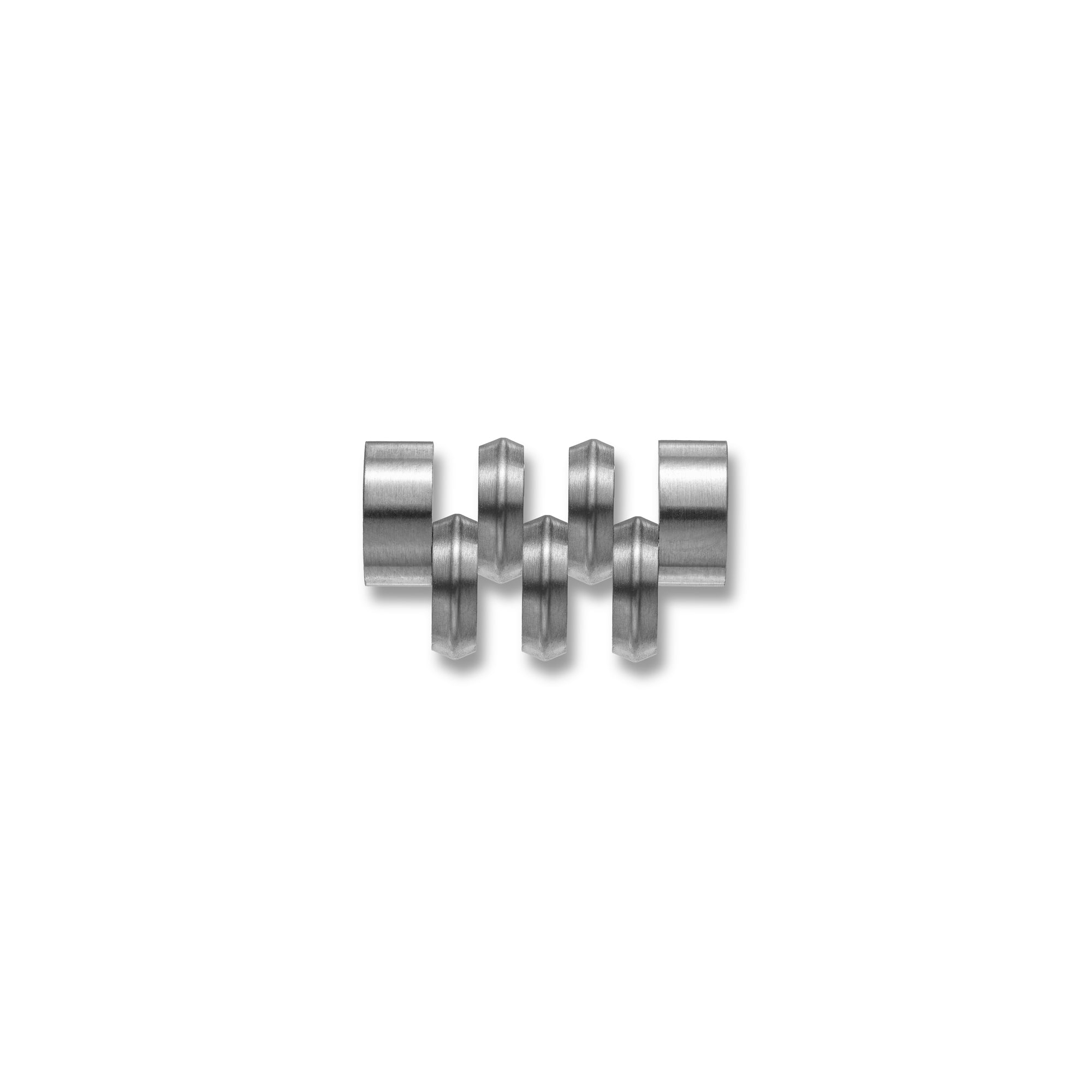 Beads of Rice Bracelet Steel - Links only