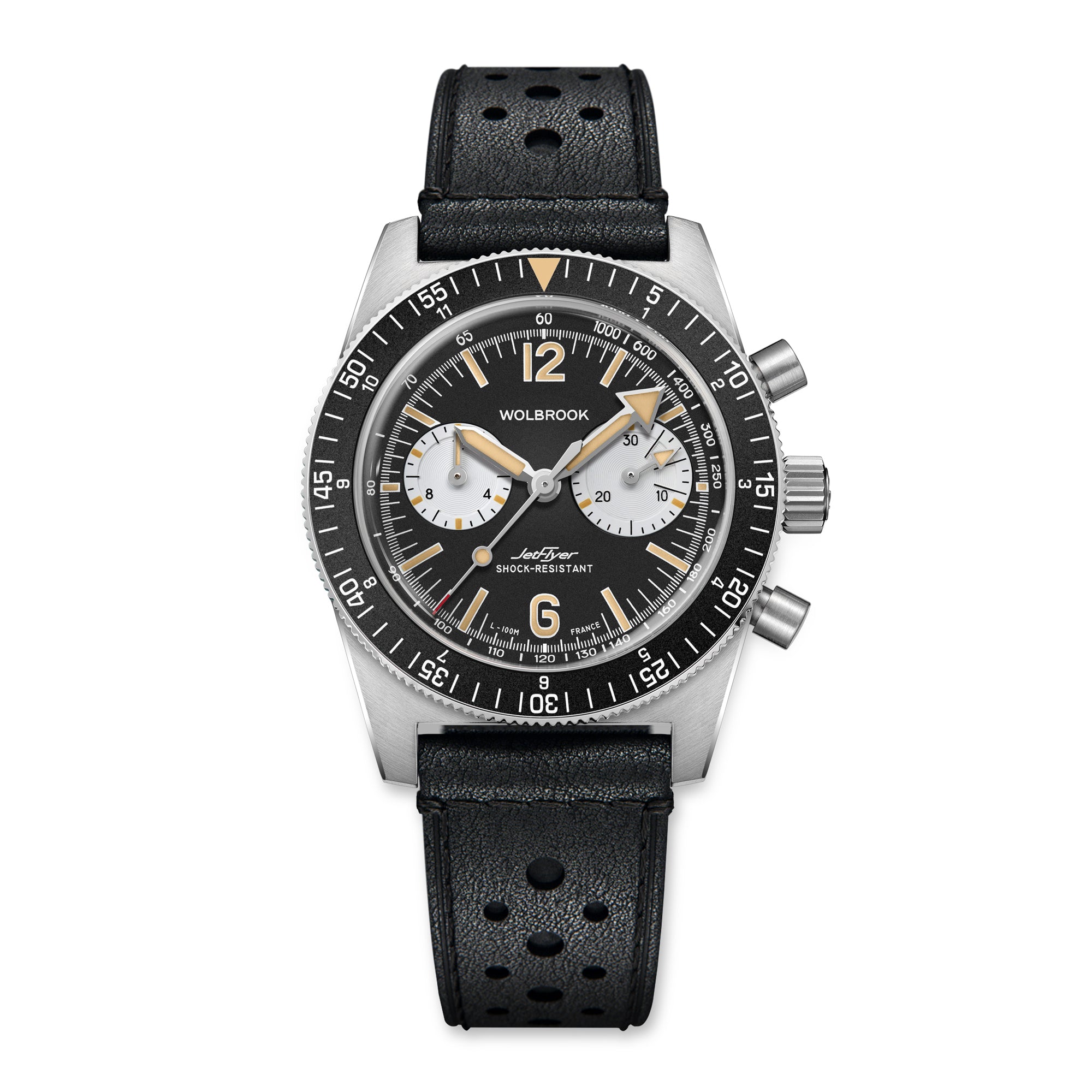 JetFlyer Automatic Chronograph - Reverse Panda Vintage