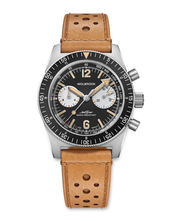 JetFlyer Automatic Chronograph - Reverse Panda Vintage