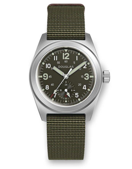 Outrider Professional Mecaquartz 38 Field Watch – French Army Green - Limited Edition