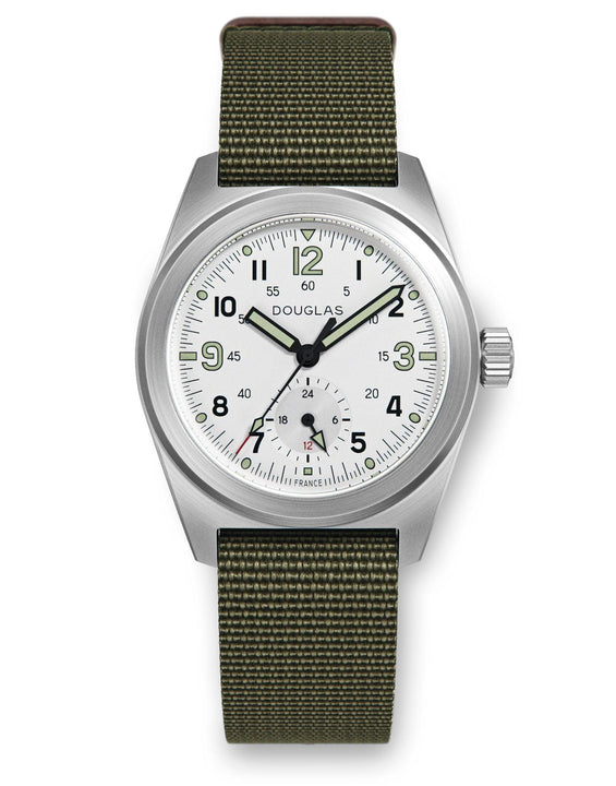 Outrider Professional Mecaquartz 38 Field Watch – White - Limited Edition