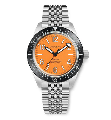Skindiver Professional Tool-Watch - Orange Dial