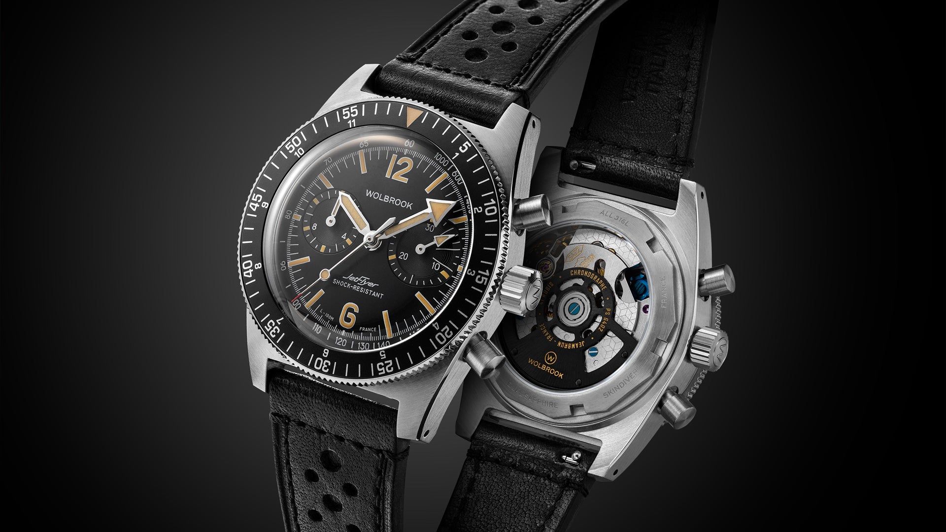Wolbrook Mechanical Watches Assembled in France since 1949