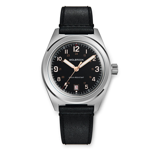 Outrider Automatic Watch – Black & Gilt - 21