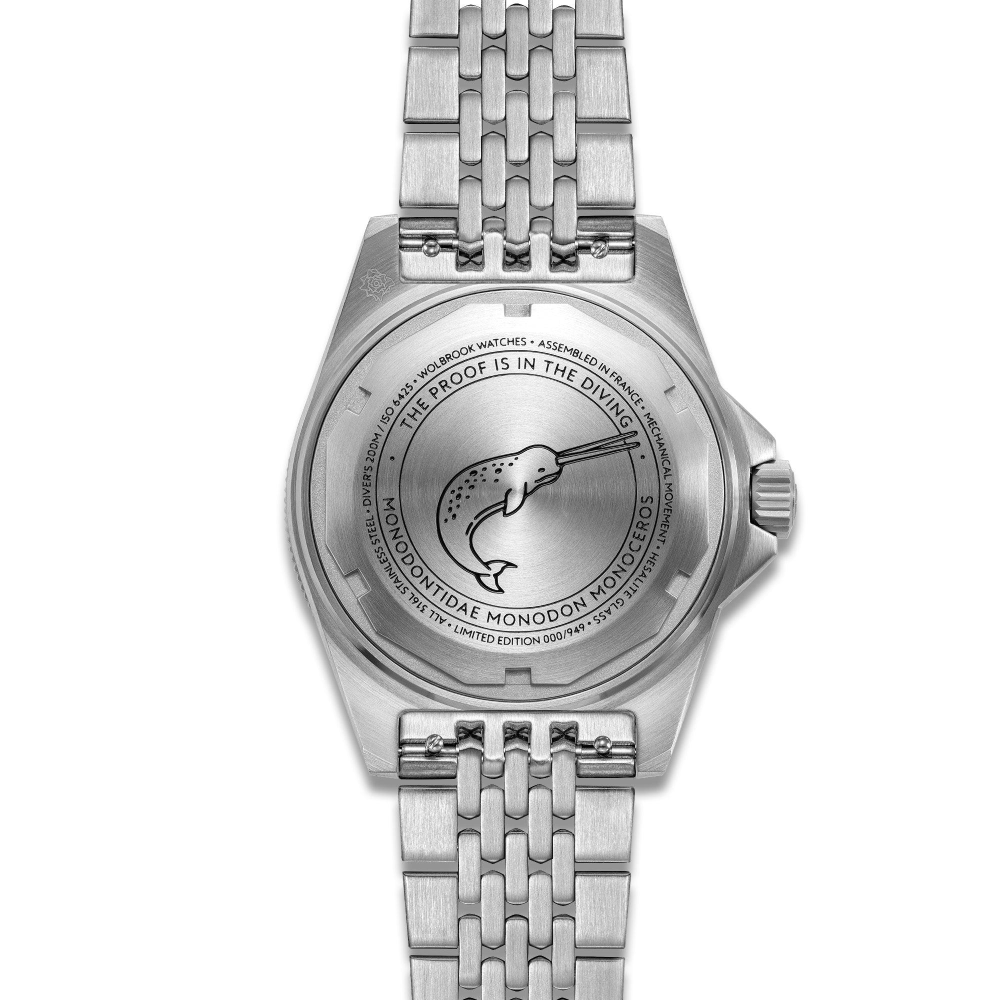 Skindiver II Professional Diving Watch Green Lum Black Dial