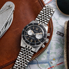 JetFlyer Automatic Chronograph - Reverse Panda Vintage