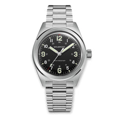 Outrider Automatic Watch – Black Dial, No Date