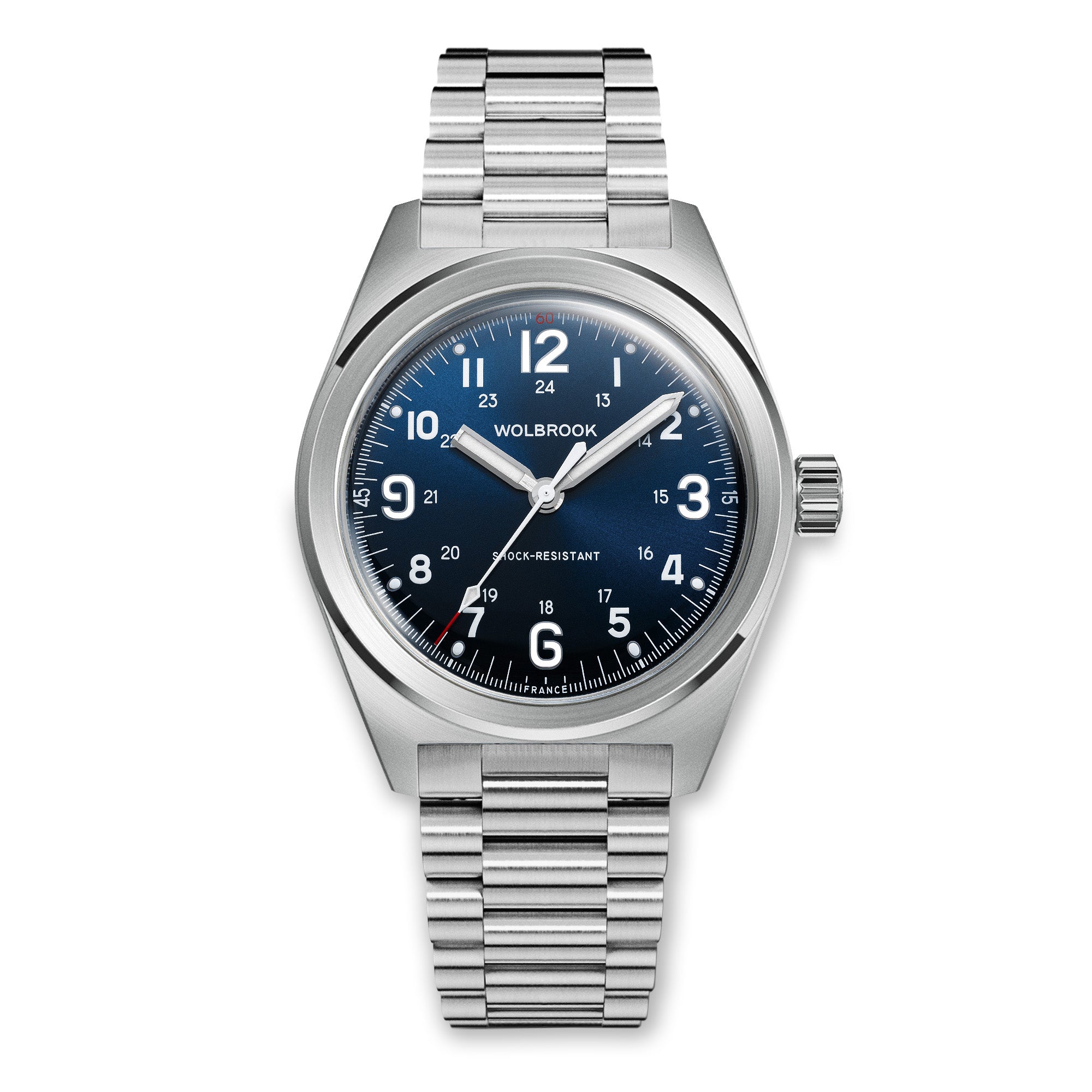 Outrider Automatic Watch – Blue, No Date