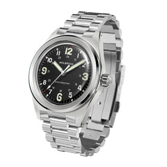 Outrider Automatic Watch – Black Dial, No Date