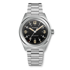 Outrider Automatic Watch – Black Vintage, No Date