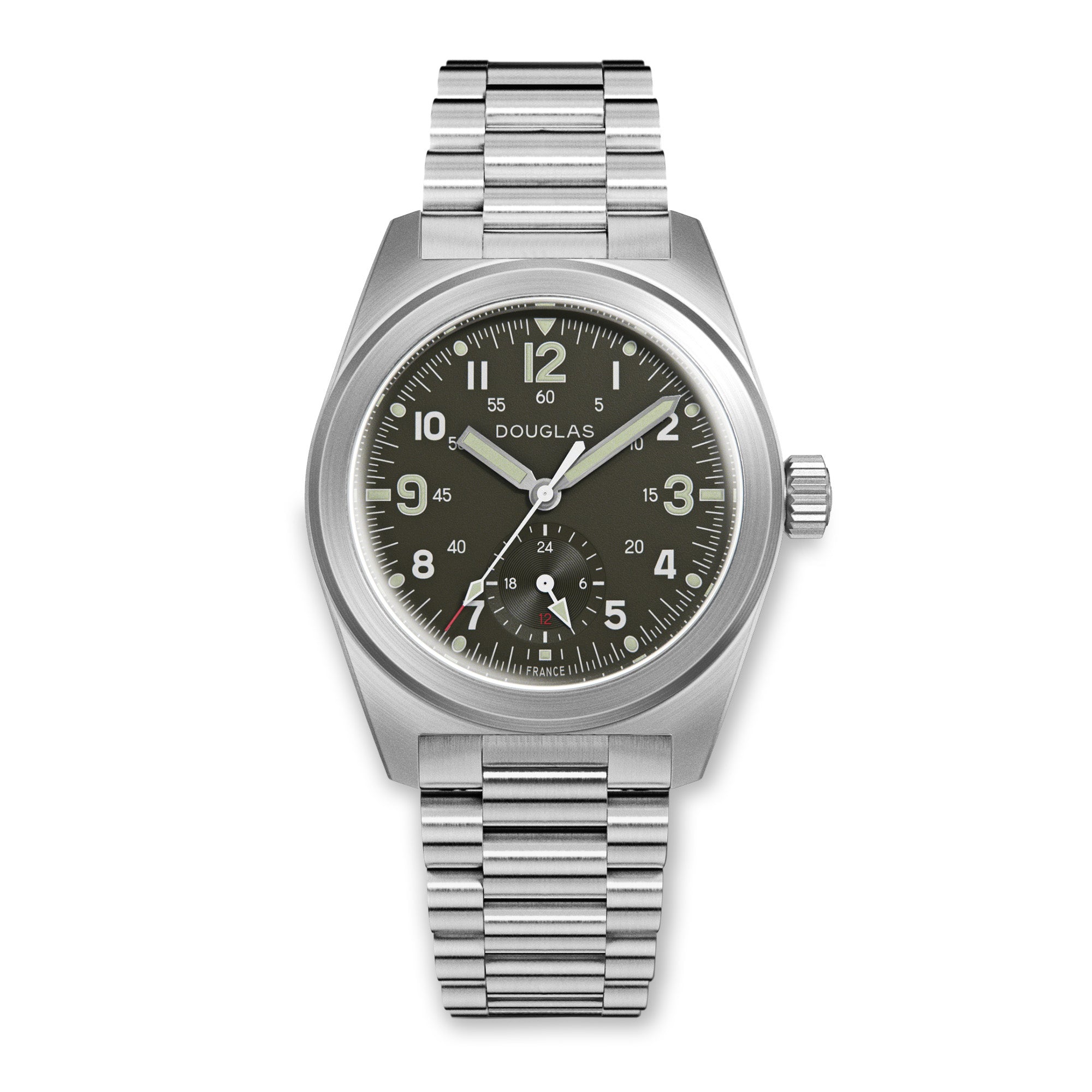 Outrider Professional Mecaquartz 38 Field Watch – French Army Green