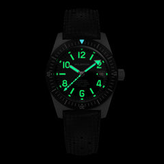 Skindiver Automatic 38 mm Even Numerals Dive Watch - Cédric Dodane Edition