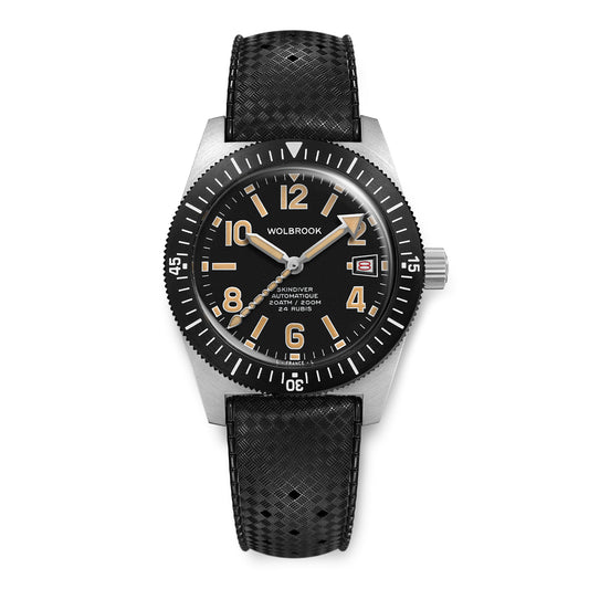 Skindiver Automatic 38 mm Even Numerals Dive Watch - Cédric Dodane Edition