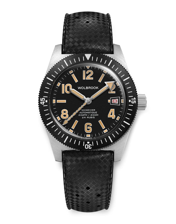 Skindiver Automatic 38 mm Even Numerals Dive Watch - Cédric Dodane Edition