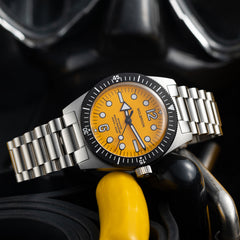 Skindiver Automatic 38 mm Jumbo Dive Watch - Yellow
