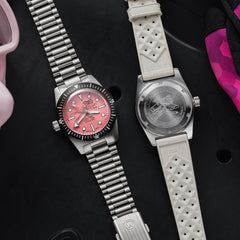 Skindiver Automatic 38 mm Dive Watch - Pink October Edition