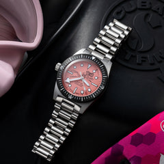 Skindiver Automatic 38 mm Dive Watch - Pink October Edition