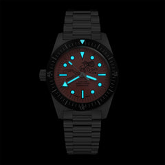 Skindiver Automatic 38 mm Dive Watch - Pink October Edition
