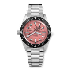 Skindiver Automatic 38 mm Dive Watch - Pink October Edition