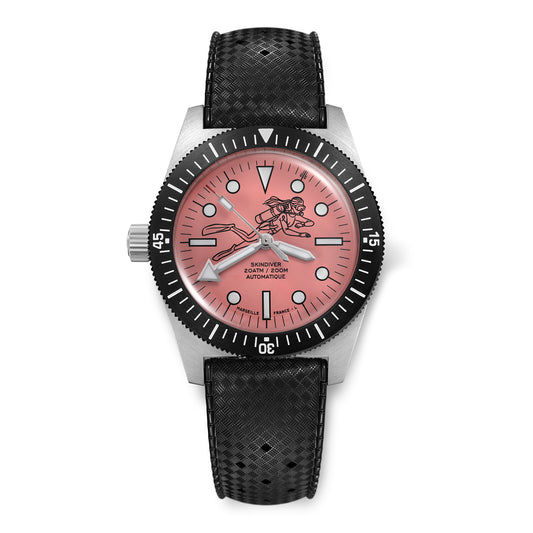 Skindiver Automatic 38 mm Dive Watch - Pink October Edition