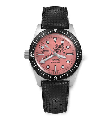 Skindiver Automatic 38 mm Dive Watch - Pink October Edition