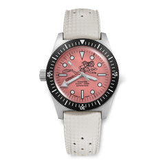 Skindiver Automatic 38 mm Dive Watch - Pink October Edition