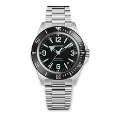 Skindiver II Automatic Dive Watch - Green Lum & Black Dial