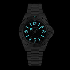 Skindiver II Automatic Dive Watch - White Lum & Black Dial