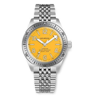 Skindiver Automatic Watch - Yellow