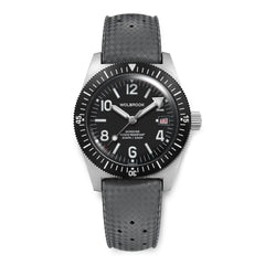 Skindiver Automatic 38 mm Even Numerals Dive Watch - White Lume