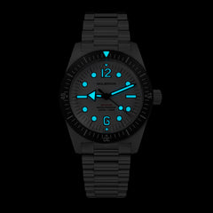 Skindiver Automatic 38 mm Jumbo Dive Watch - Arctic