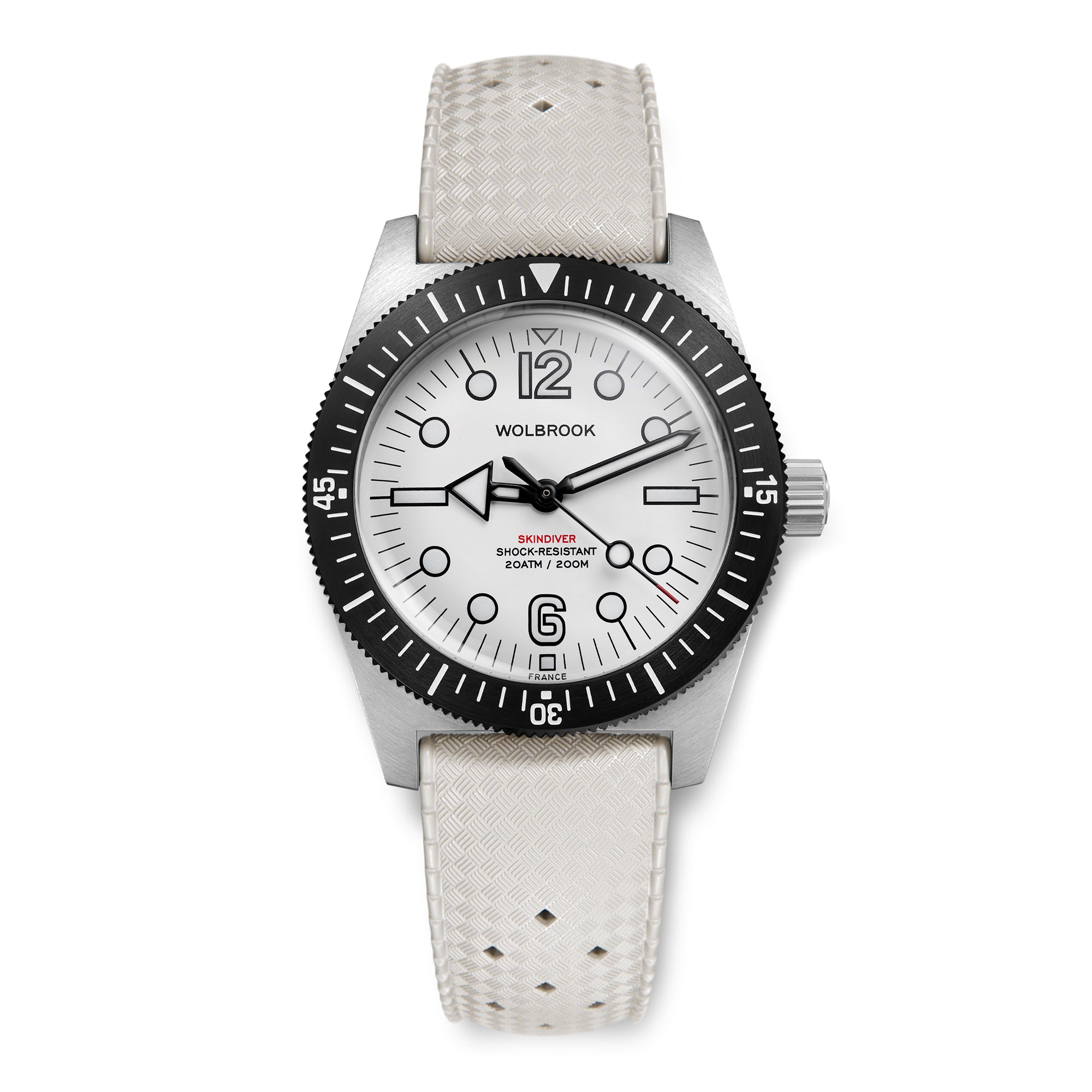 Skindiver Automatic 38 mm Jumbo Dive Watch - Arctic