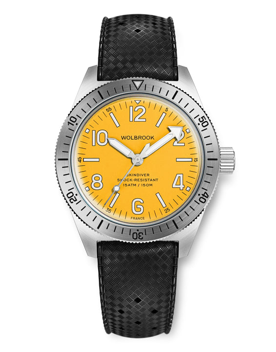Skindiver Automatic Watch - Yellow