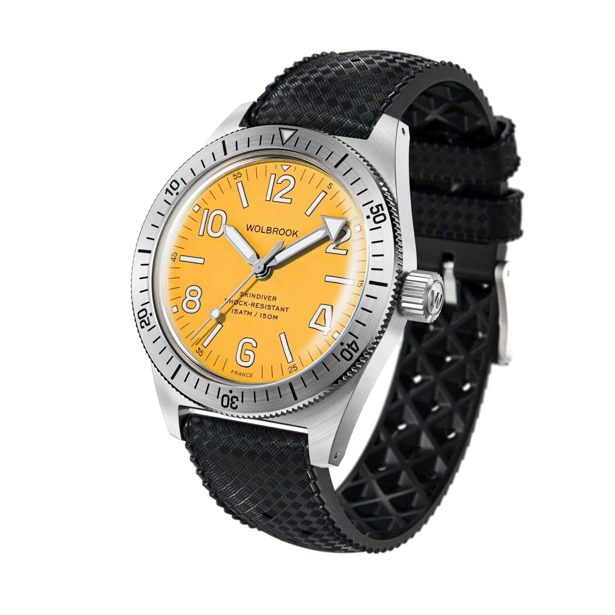 Skindiver Automatic Watch - Yellow