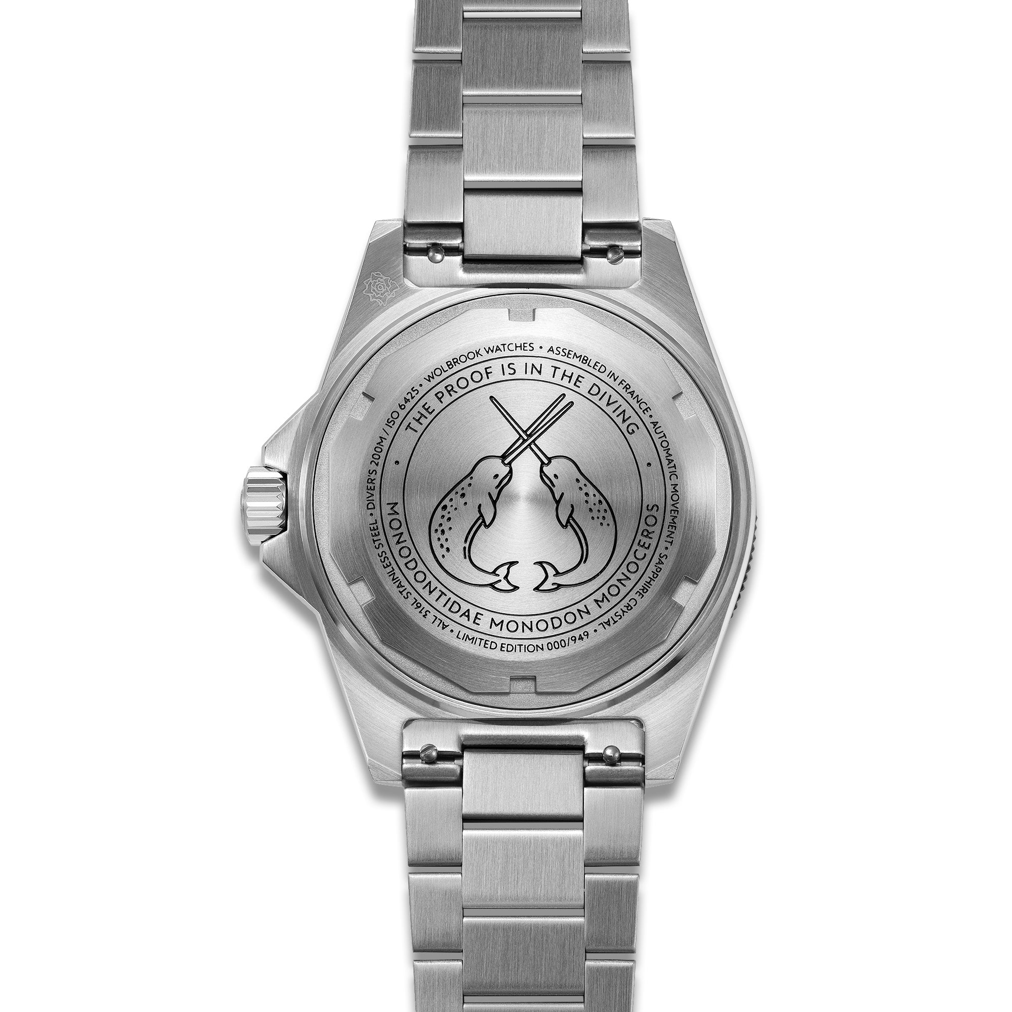 Skindiver II Automatic Dive Watch - White Lum & Black Dial