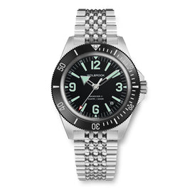 Skindiver II Automatic Dive Watch - Green Lum & Black Dial