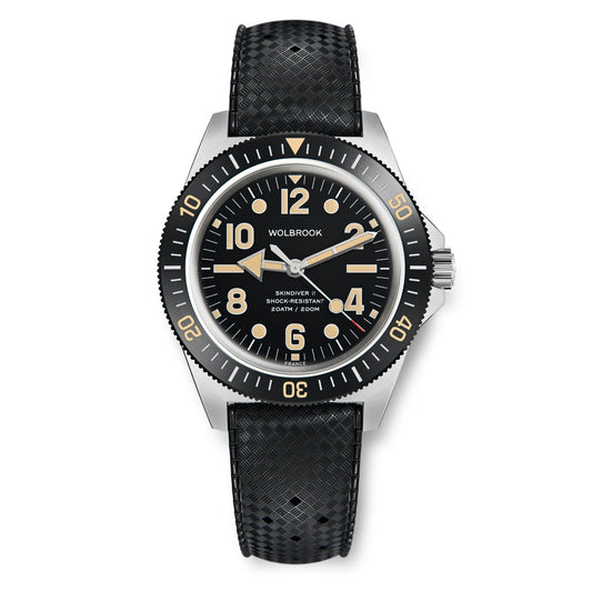 Skindiver II Automatic Dive Watch - "Jumbo Indices" & Vintage Lum - Wolbrook Watches