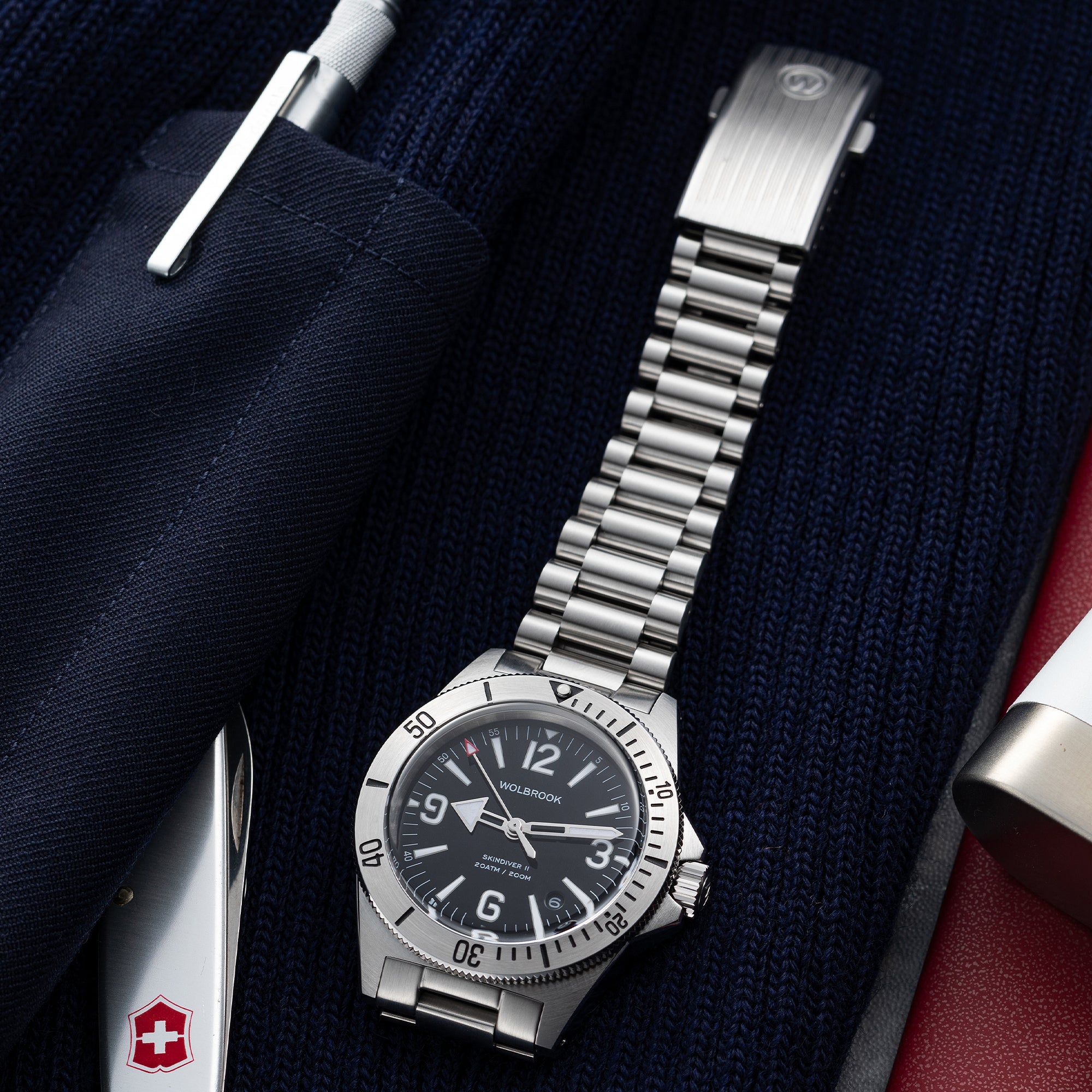 3-Links Bracelet Steel