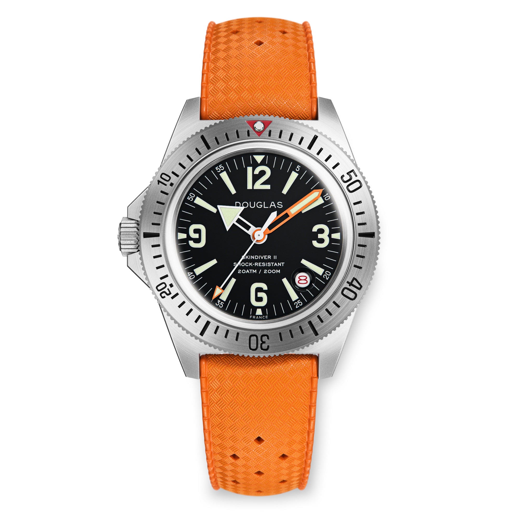 Skindiver II Professional Diving Watch - Orange Hand